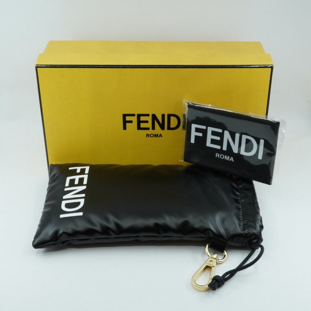 💯 FENDI FE40008U 57J BROWN BEIGE SUNGLASSES , worn ones , like new - Picture 13 of 14